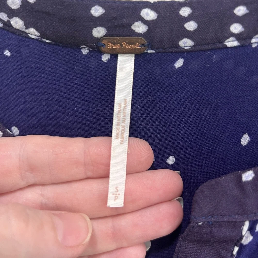Free People Shibori Tunic